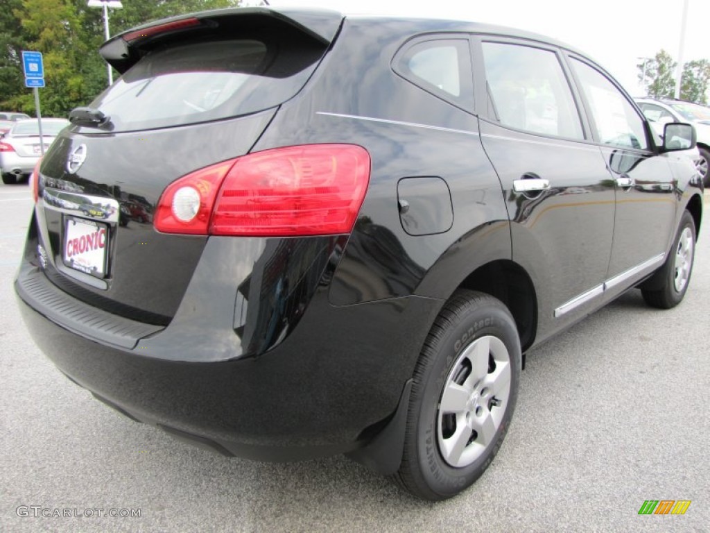 2011 Rogue S - Wicked Black / Black photo #5