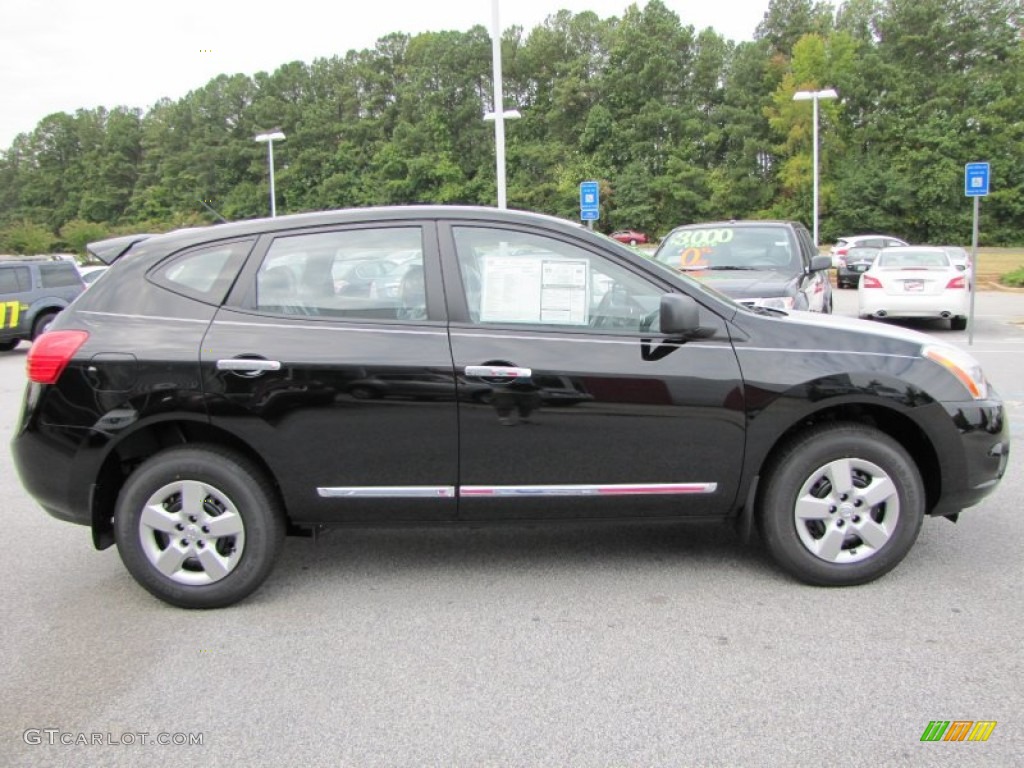 2011 Rogue S - Wicked Black / Black photo #6