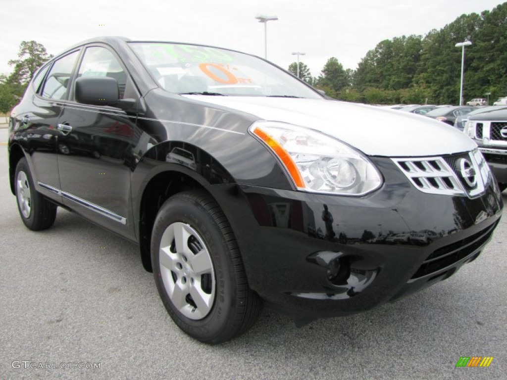 2011 Rogue S - Wicked Black / Black photo #7