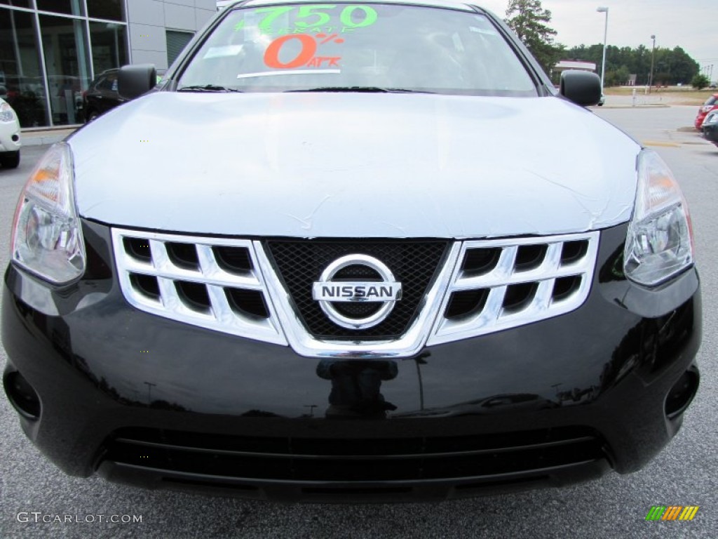 2011 Rogue S - Wicked Black / Black photo #8