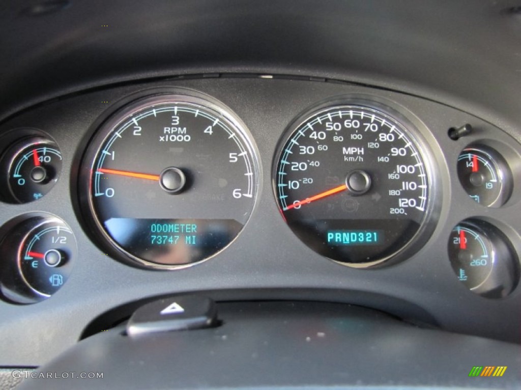 2008 Chevrolet Tahoe LTZ 4x4 Gauges Photo #54360685