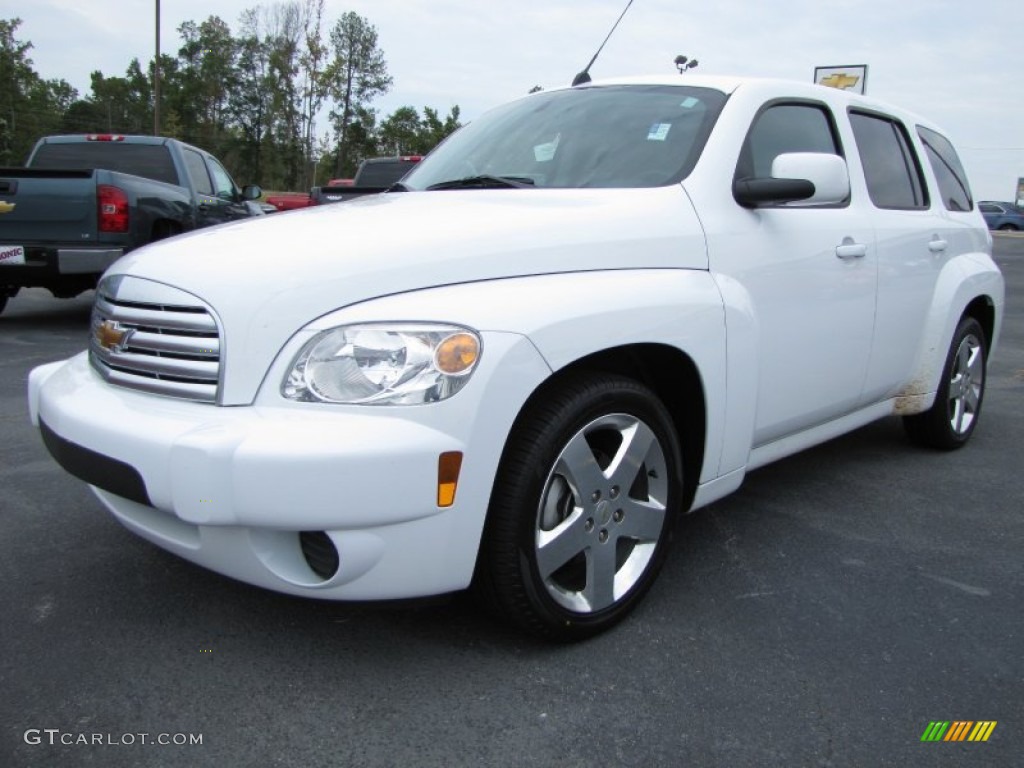 2011 HHR LT - Arctic Ice White / Ebony photo #3
