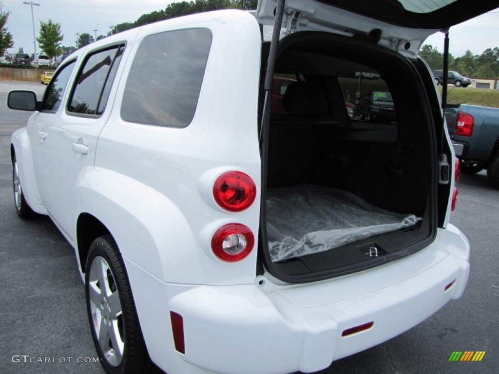 2011 HHR LT - Arctic Ice White / Ebony photo #13