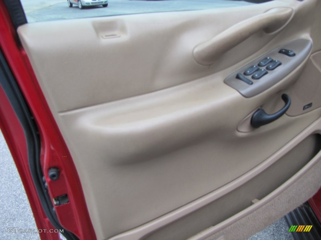 1997 Expedition Eddie Bauer 4x4 - Laser Red Metallic / Medium Prairie Tan photo #10