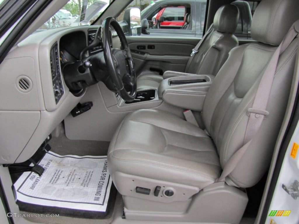 Medium Gray Interior 2006 Chevrolet Silverado 2500HD LT Crew Cab 4x4 Photo #54362242