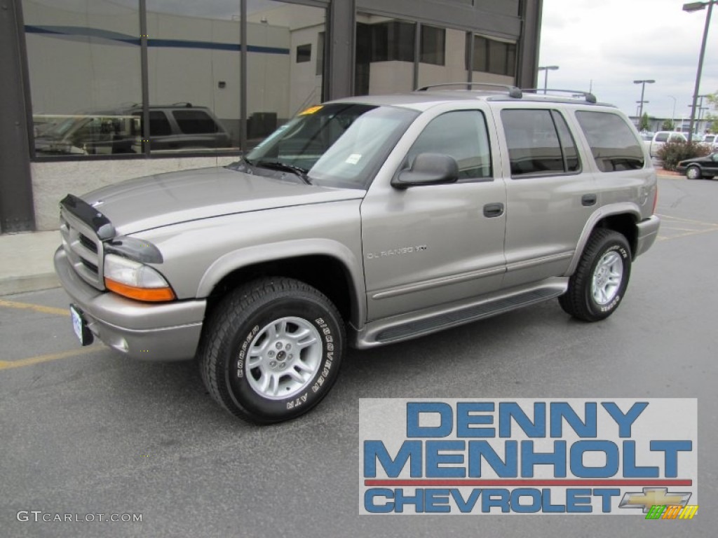 2001 Durango SLT 4x4 - Light Pewter Metallic / Dark Slate Gray photo #1