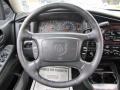 Dark Slate Gray 2001 Dodge Durango SLT 4x4 Steering Wheel