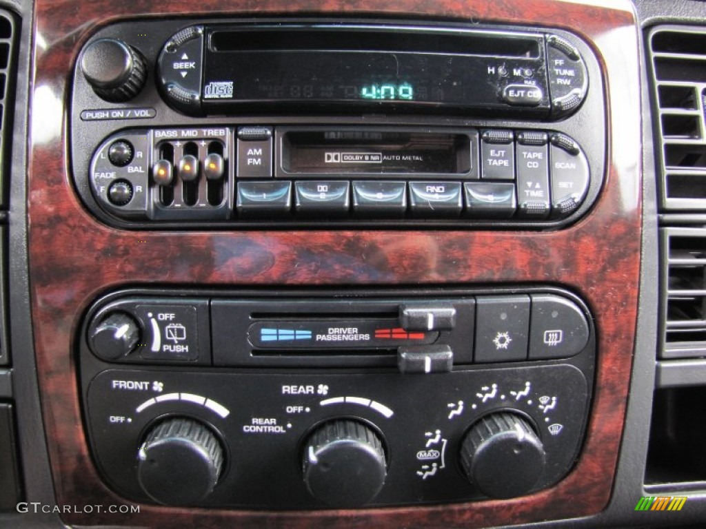 2001 Dodge Durango SLT 4x4 Audio System Photos