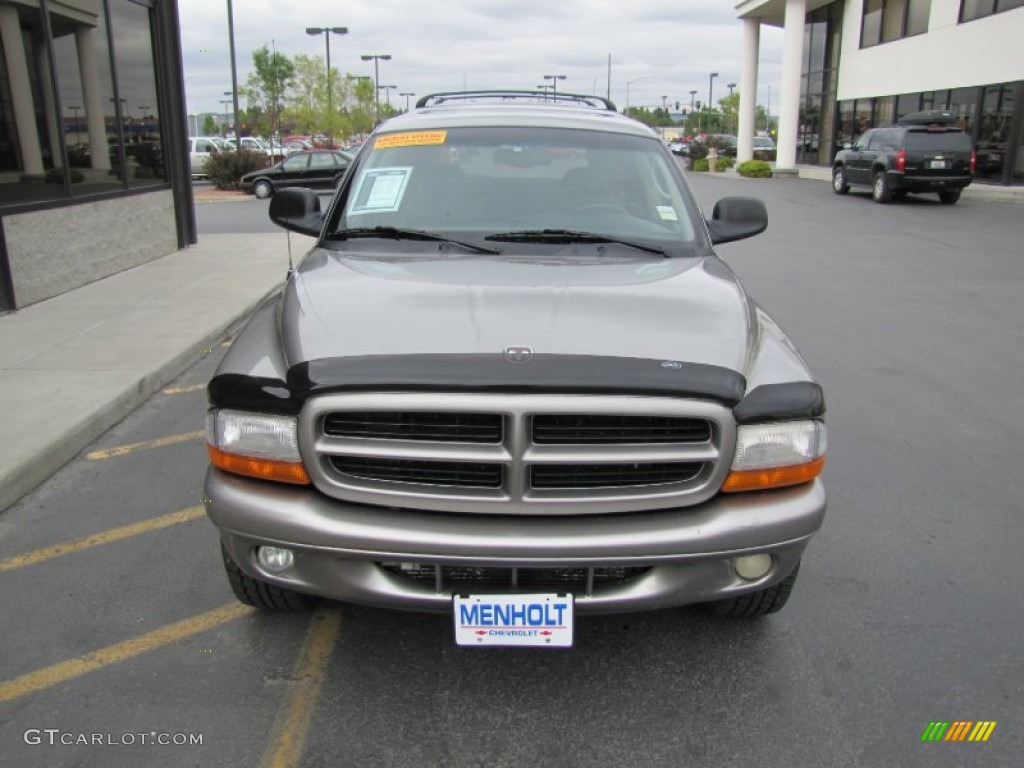 2001 Durango SLT 4x4 - Light Pewter Metallic / Dark Slate Gray photo #35
