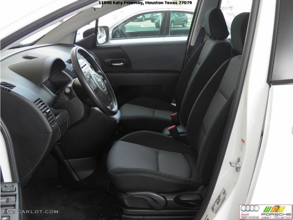 2006 MAZDA5 Sport - Whitewater Pearl / Black photo #5