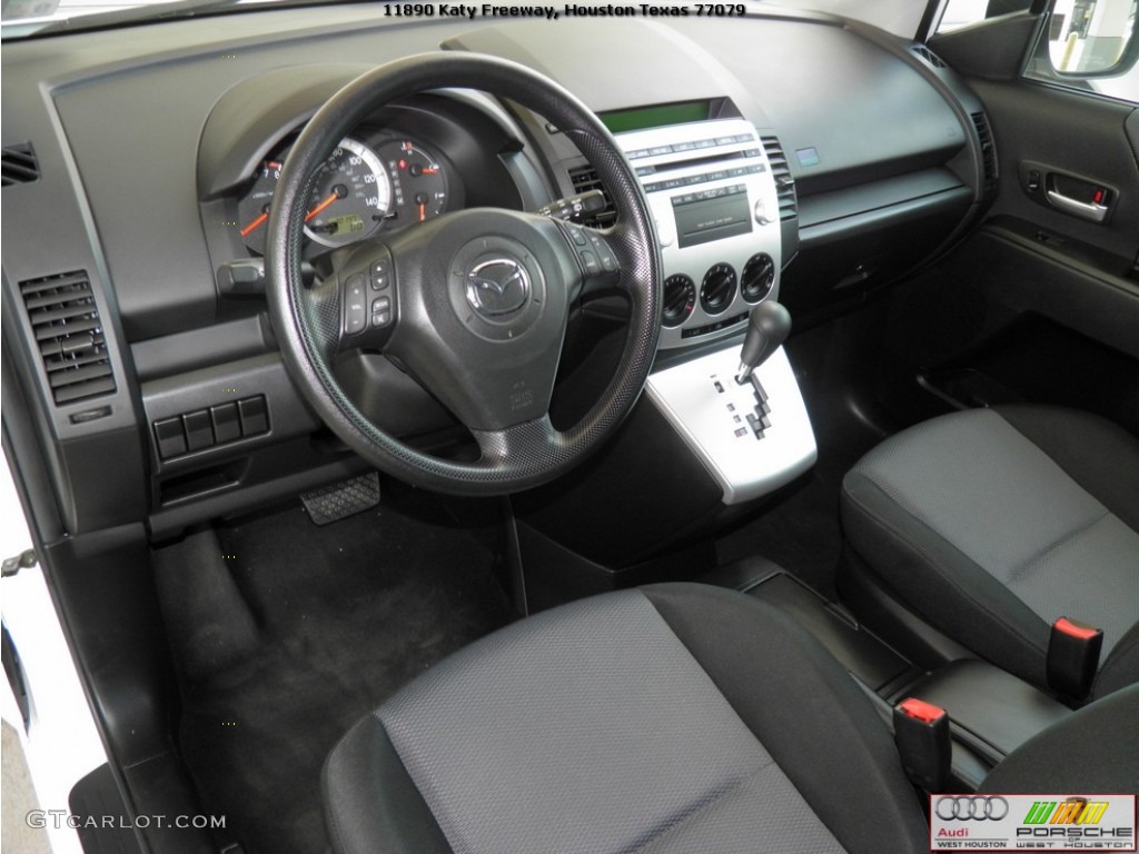 2006 MAZDA5 Sport - Whitewater Pearl / Black photo #6