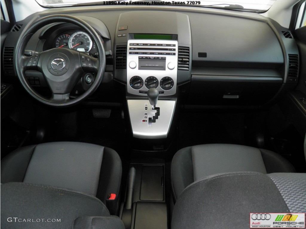 2006 MAZDA5 Sport - Whitewater Pearl / Black photo #10