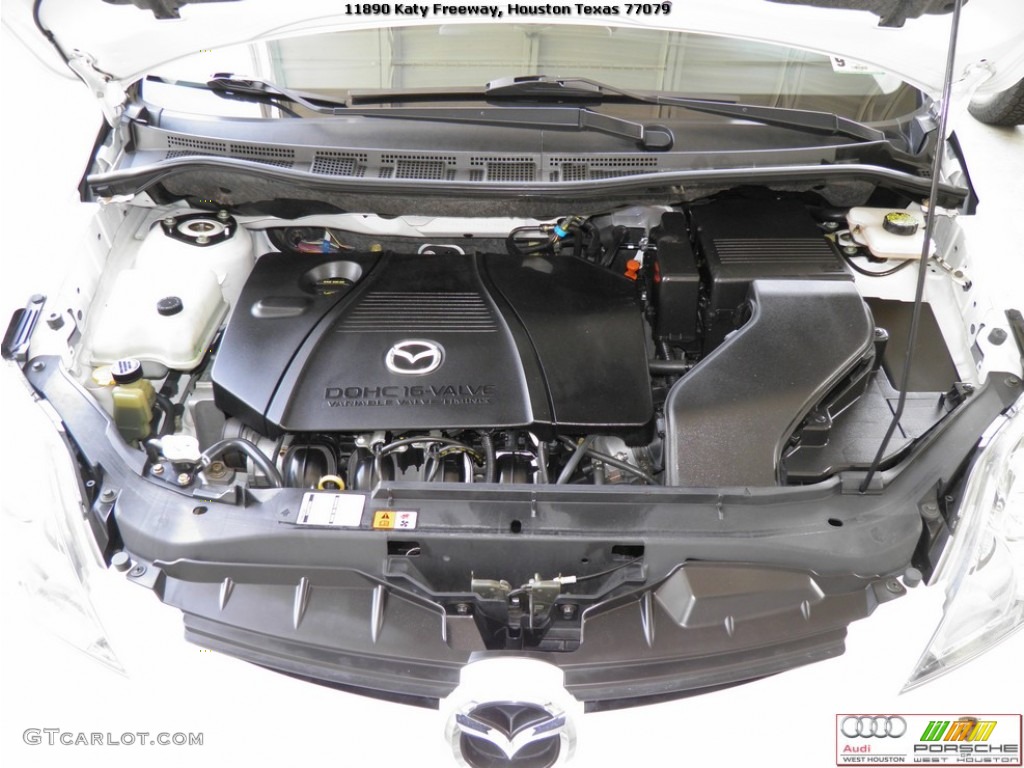 2006 MAZDA5 Sport - Whitewater Pearl / Black photo #11