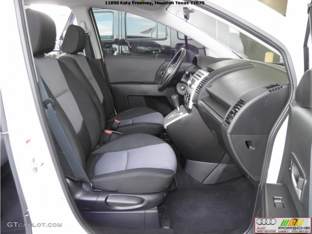 2006 MAZDA5 Sport - Whitewater Pearl / Black photo #19