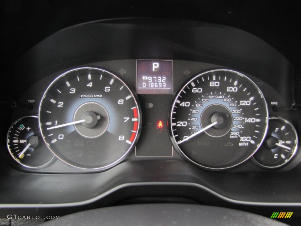 2010 Subaru Legacy 3.6R Limited Sedan Gauges Photo #54363427