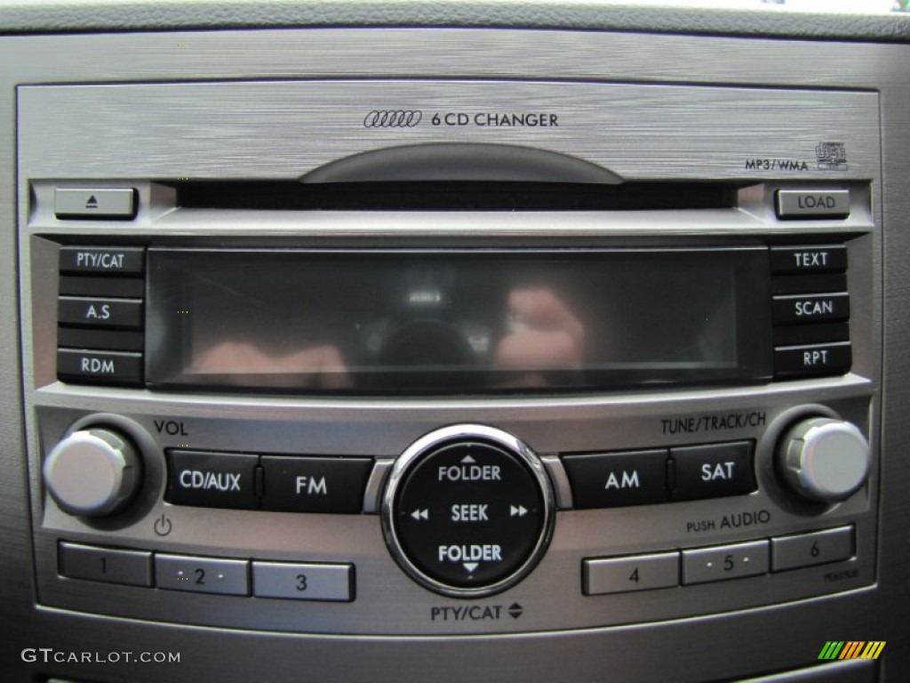 2010 Subaru Legacy 3.6R Limited Sedan Audio System Photo #54363484