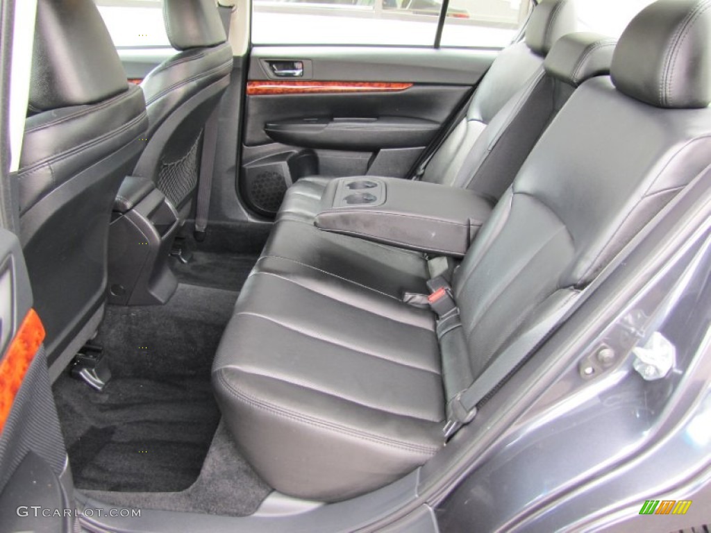 Off Black Interior 2010 Subaru Legacy 3.6R Limited Sedan Photo #54363526