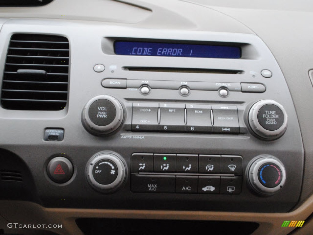 2006 Civic LX Sedan - Nighthawk Black Pearl / Ivory photo #20