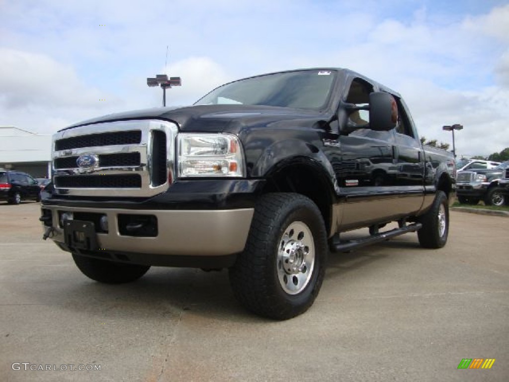 Black Ford F250 Super Duty