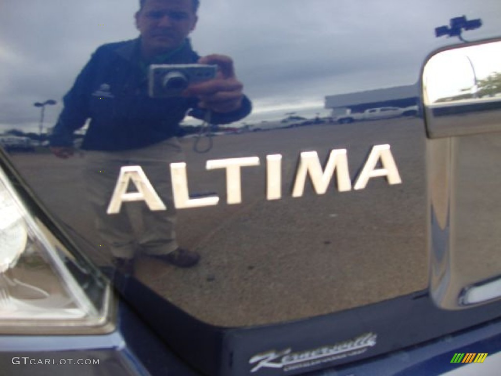2008 Altima 2.5 SL - Majestic Blue Metallic / Charcoal photo #34