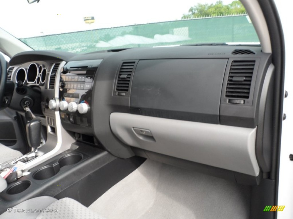 2011 Tundra Double Cab - Super White / Graphite Gray photo #25