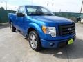 Blue Flame Metallic 2009 Ford F150 STX Regular Cab