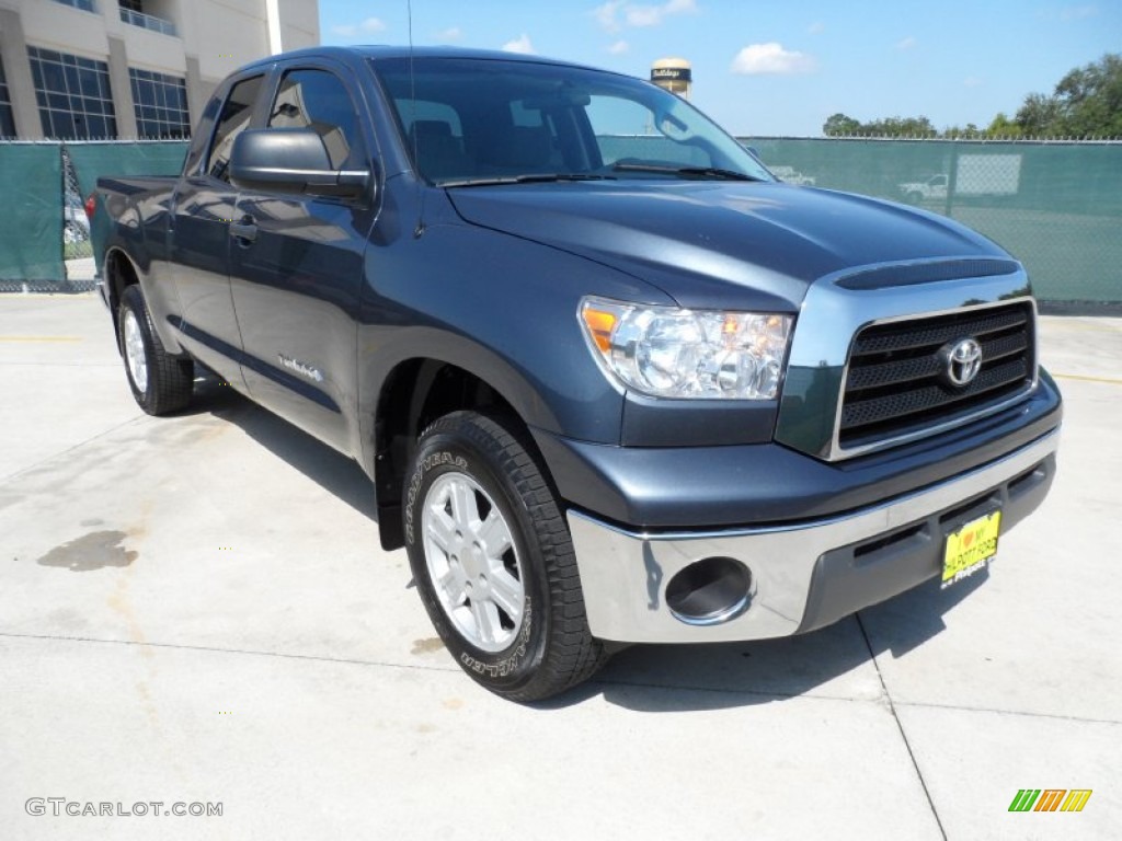 2008 Tundra Double Cab - Slate Gray Metallic / Graphite Gray photo #1