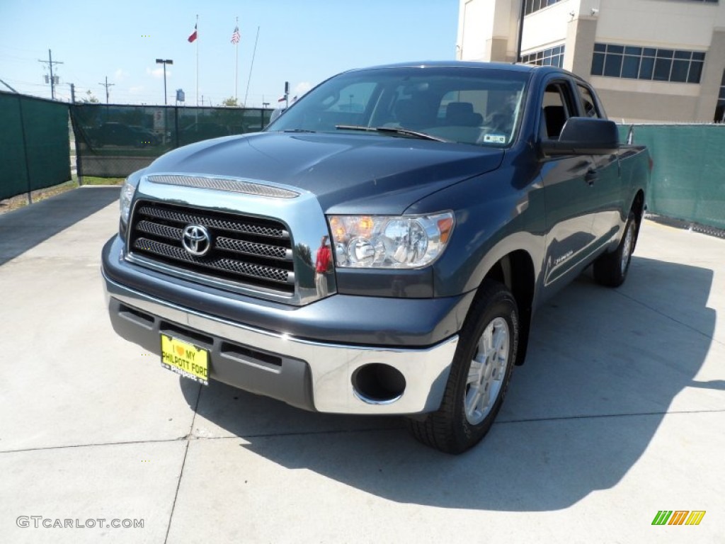 2008 Tundra Double Cab - Slate Gray Metallic / Graphite Gray photo #7