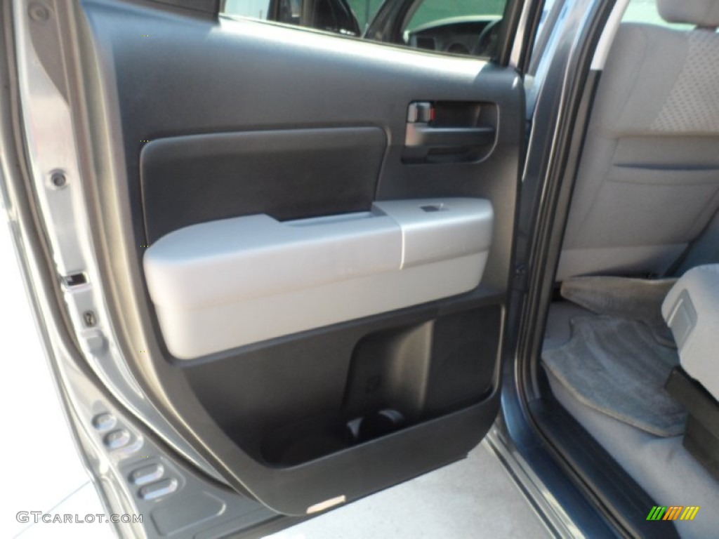 2008 Tundra Double Cab - Slate Gray Metallic / Graphite Gray photo #27