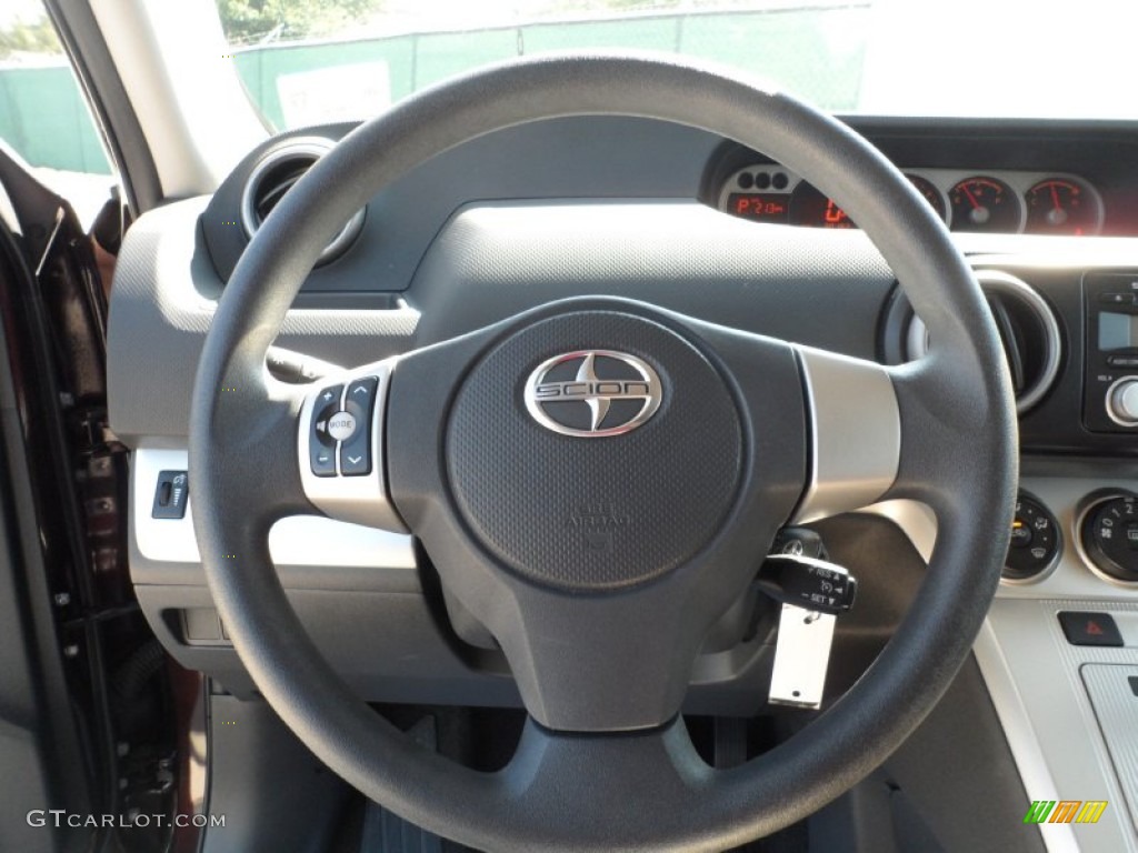 2008 Scion xB Standard xB Model Dark Gray Steering Wheel Photo #54369748