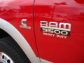 2012 Flame Red Dodge Ram 3500 HD Laramie Crew Cab 4x4 Dually  photo #8