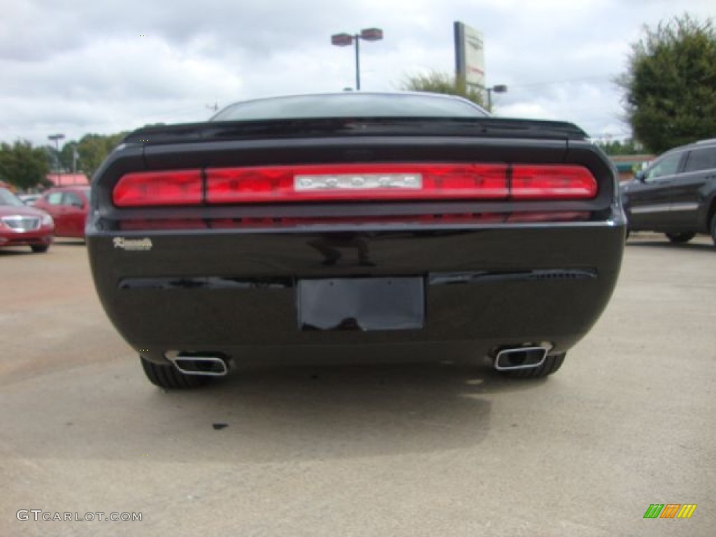 Pitch Black 2012 Dodge Challenger R/T Plus Exterior Photo #54370105