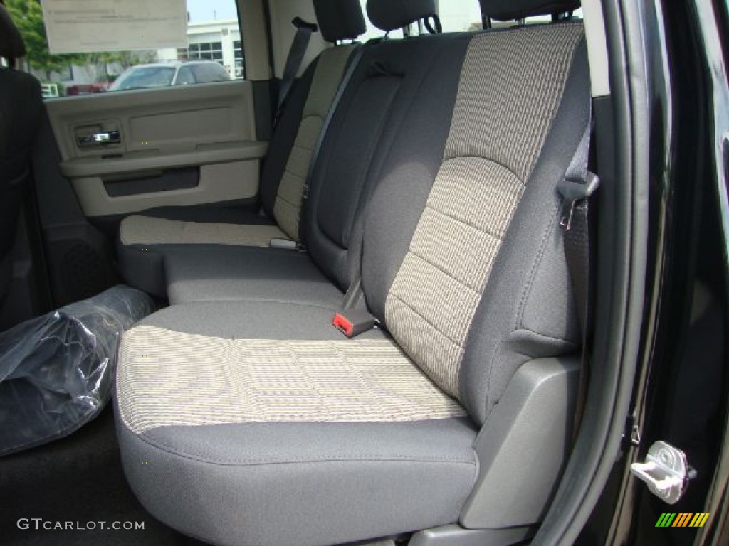 Dark Slate Gray/Medium Graystone Interior 2012 Dodge Ram 1500 Big Horn Crew Cab Photo #54370204