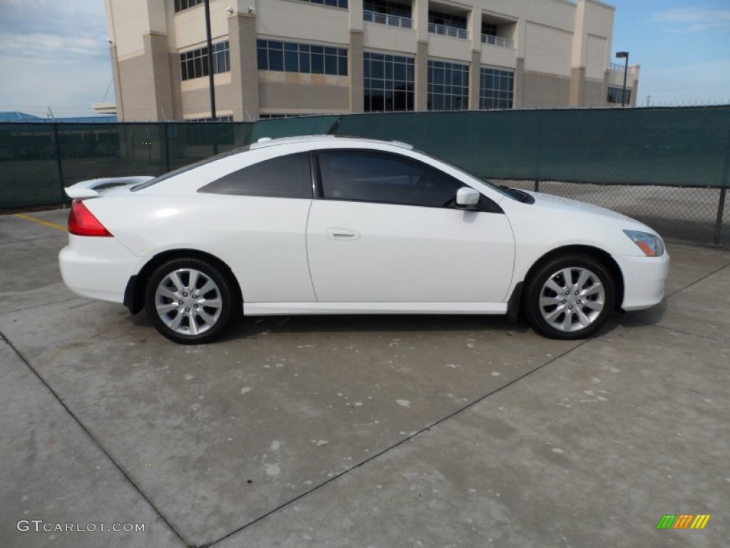 Taffeta White 2006 Honda Accord EX V6 Coupe Exterior Photo #54370381