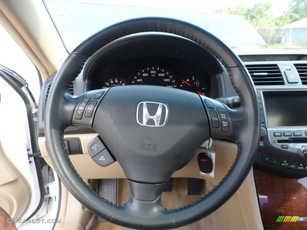 2006 Honda Accord EX V6 Coupe Steering Wheel Photos