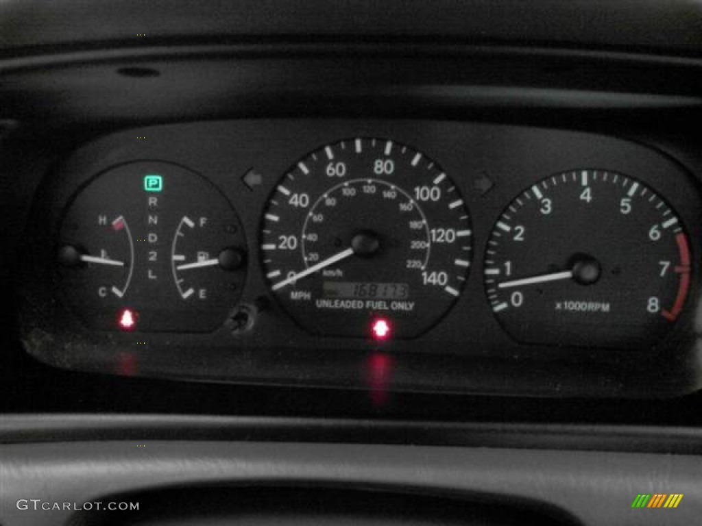 1998 Camry LE - Dark Green Metallic / Gray photo #9