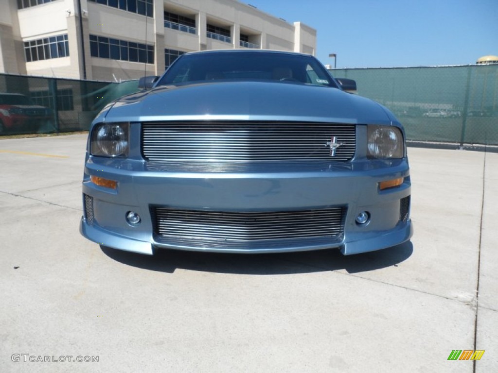 2006 Mustang V6 Premium Convertible - Windveil Blue Metallic / Light Graphite photo #10