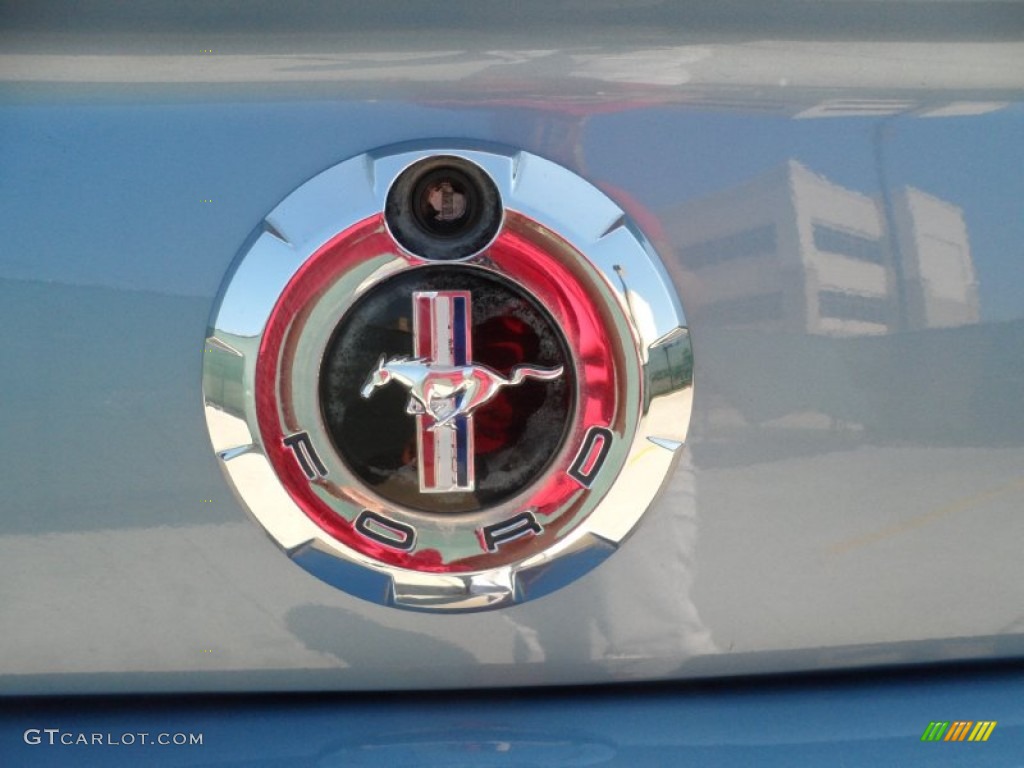 2006 Mustang V6 Premium Convertible - Windveil Blue Metallic / Light Graphite photo #21