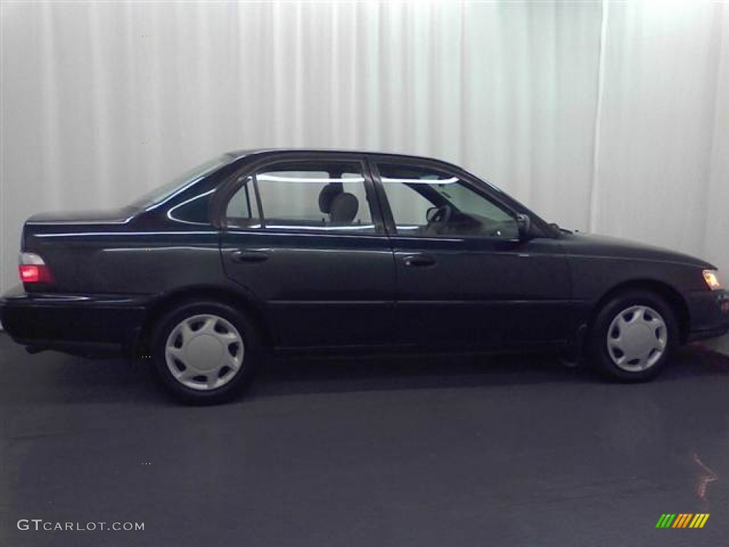 1996 Corolla DX - Dark Emerald Pearl / Gray photo #17