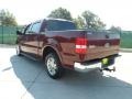 2004 Dark Toreador Red Metallic Ford F150 Lariat SuperCrew  photo #5