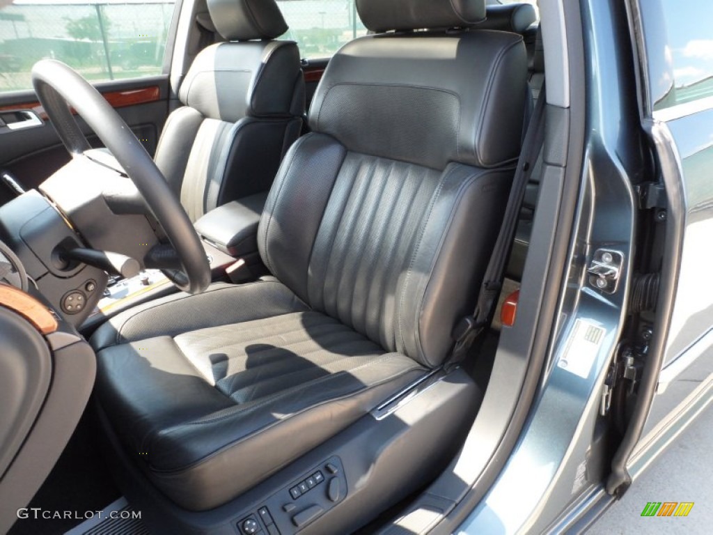 Anthracite Interior 2004 Volkswagen Phaeton V8 4Motion Sedan Photo #54371620