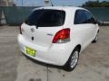 2009 Polar White Toyota Yaris 3 Door Liftback  photo #3