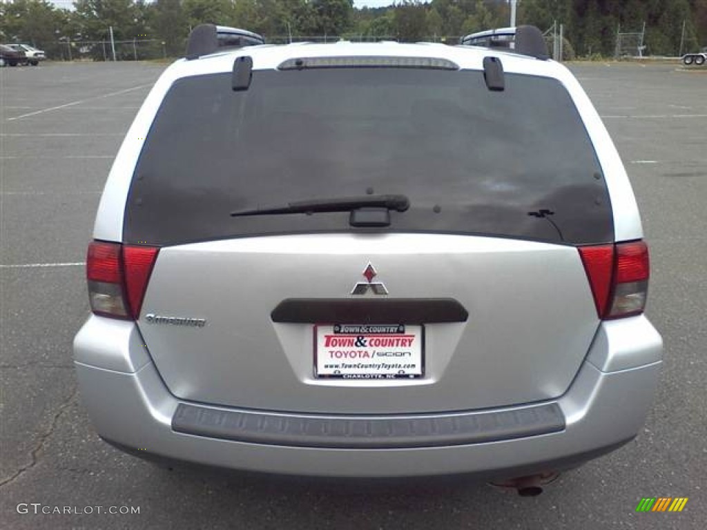 2006 Endeavor LS - Liquid Silver Metallic / Charcoal photo #4