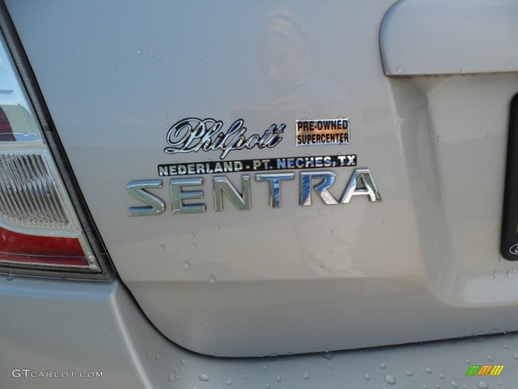 2008 Sentra 2.0 - Brilliant Silver / Charcoal/Steel photo #20