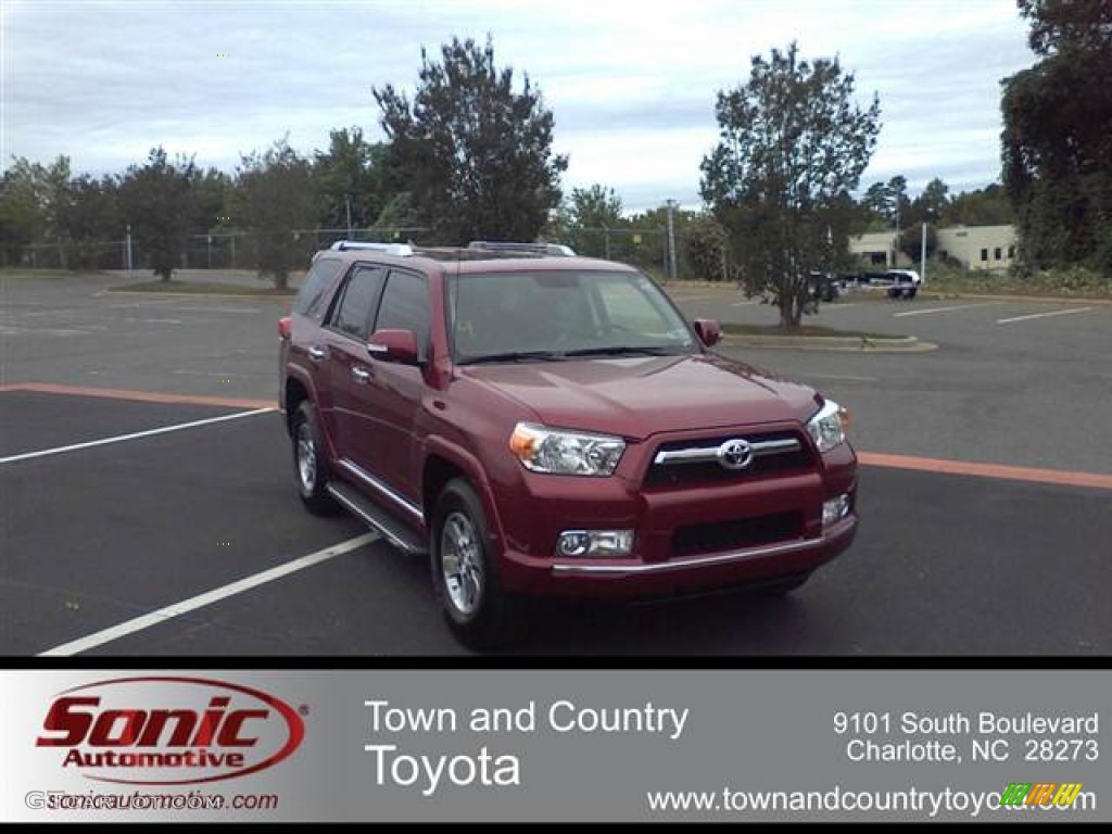 2011 4Runner SR5 - Salsa Red Pearl / Black Leather photo #1