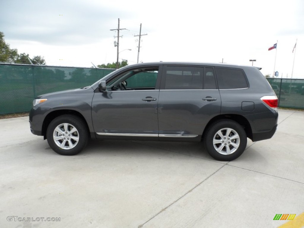 Magnetic Gray Metallic 2012 Toyota Highlander V6 Exterior Photo #54373243