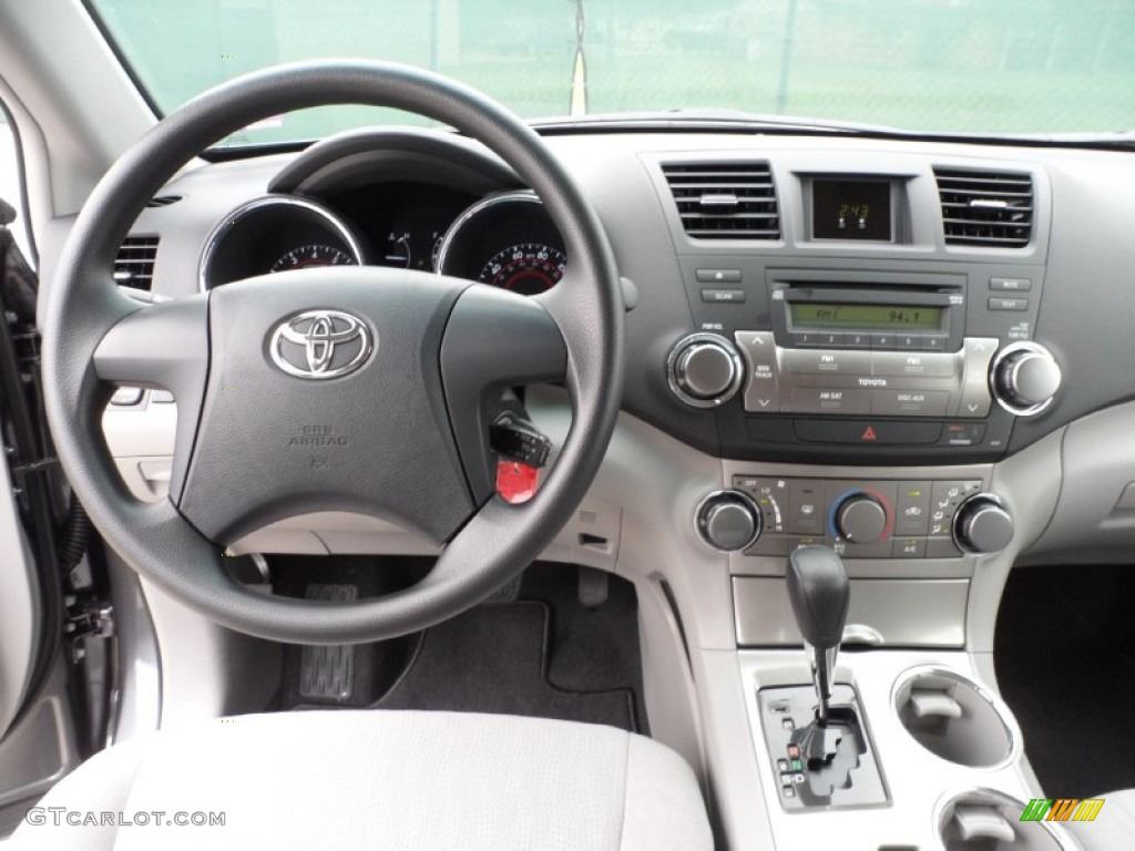 2012 Toyota Highlander V6 Ash Dashboard Photo #54373375