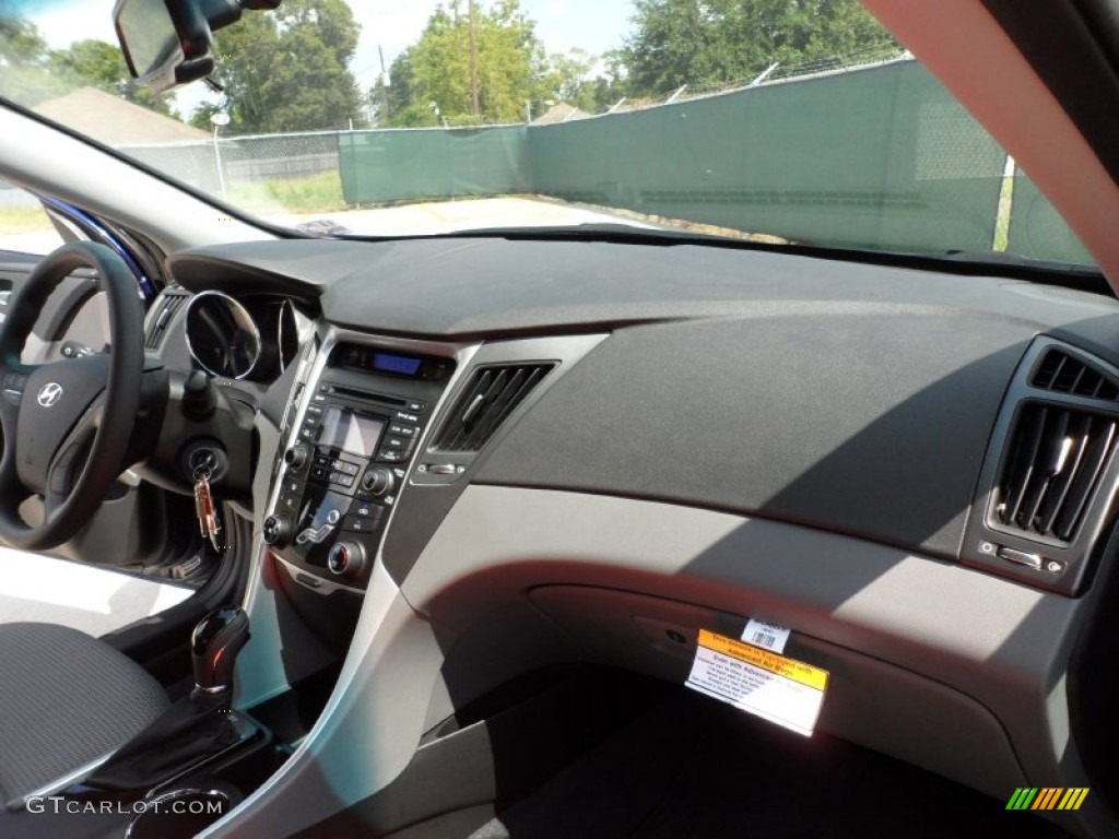 2012 Hyundai Sonata GLS Gray Dashboard Photo #54373771