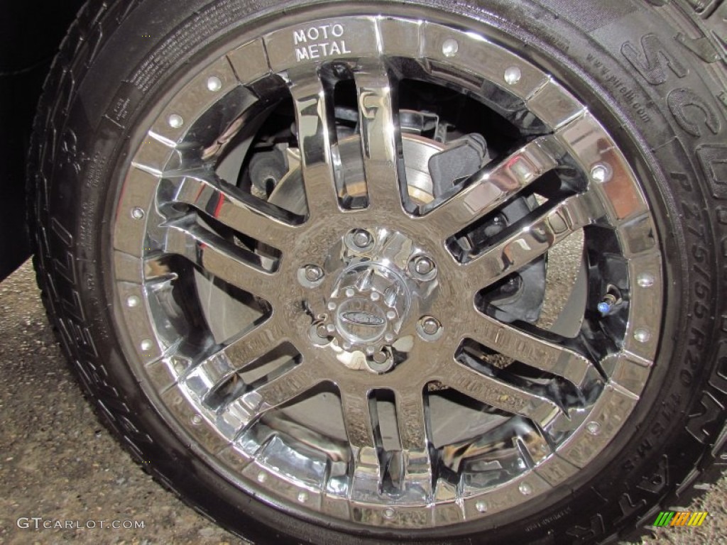 2007 Chevrolet Silverado 1500 LT Crew Cab Custom Wheels Photo #54373780