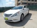 2012 Shimmering White Hyundai Sonata SE  photo #7